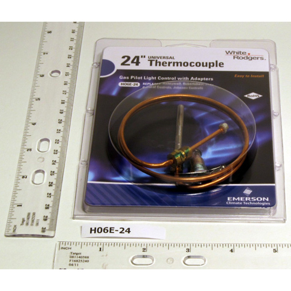 White-Rodgers H06E-24 24" Thermocouple-30Mv H06E-24